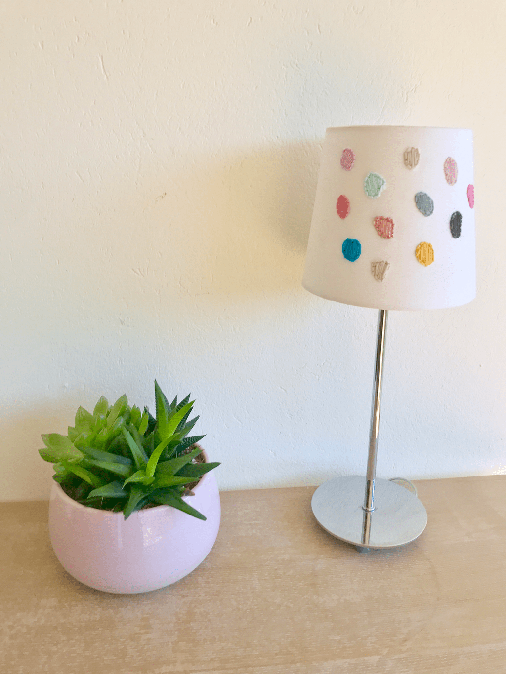 Little Dot Lampshade · Craft Tutorial