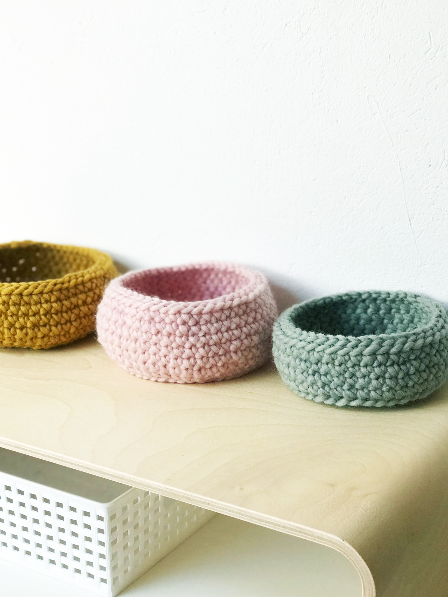 Nidi Baskets · Free Crochet&nbsp;Pattern