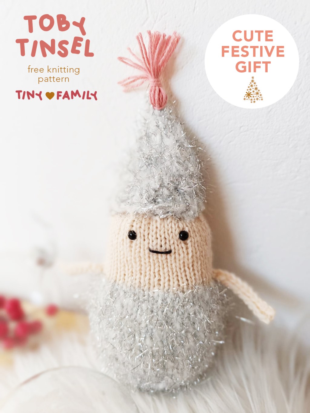 Toby Tinsel · Free Knitting&nbsp;Pattern