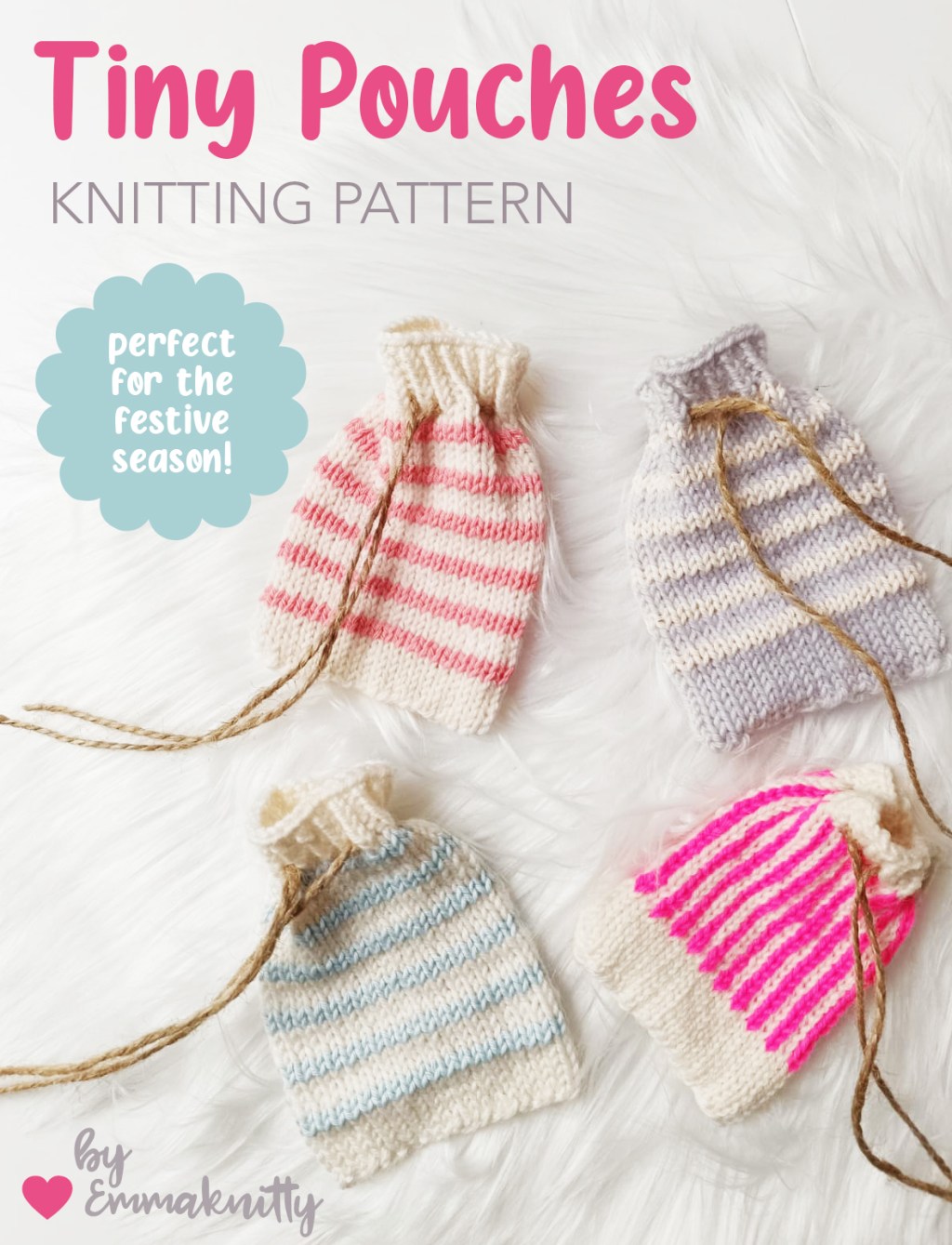 Tiny Pouches · Free Knitting&nbsp;Pattern
